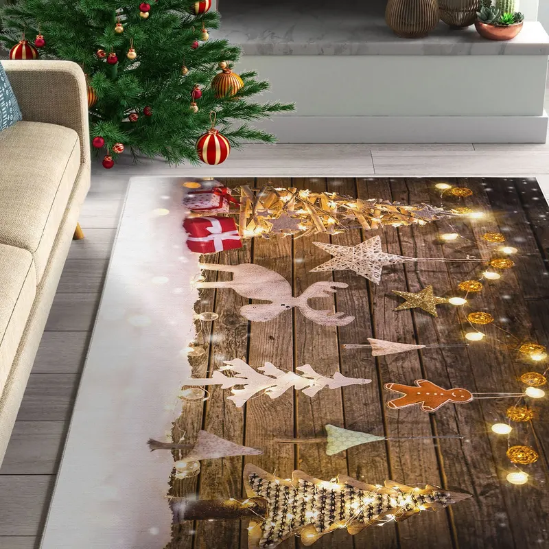 Covor Woopamuk429, Multicolor, Diverse dimensiuni - 140x220x1 cm
