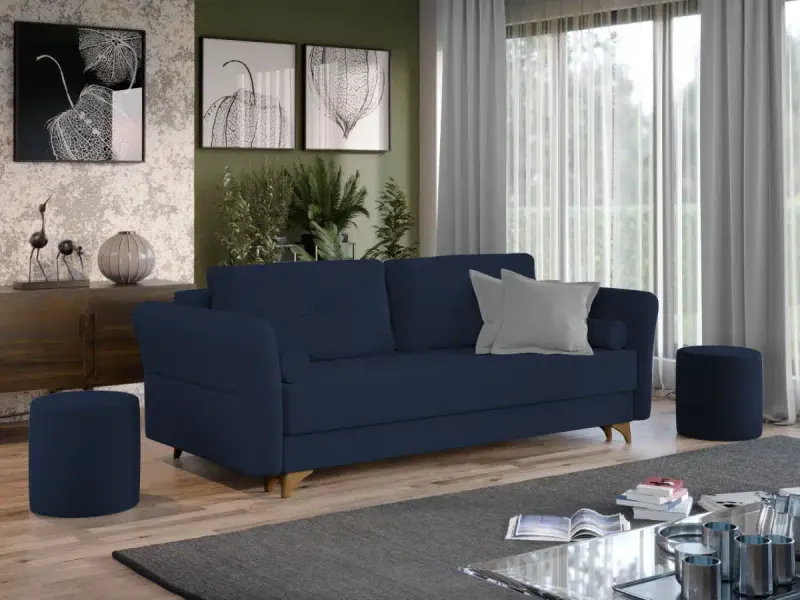 Canapea Bali Albastra — imaginea 2