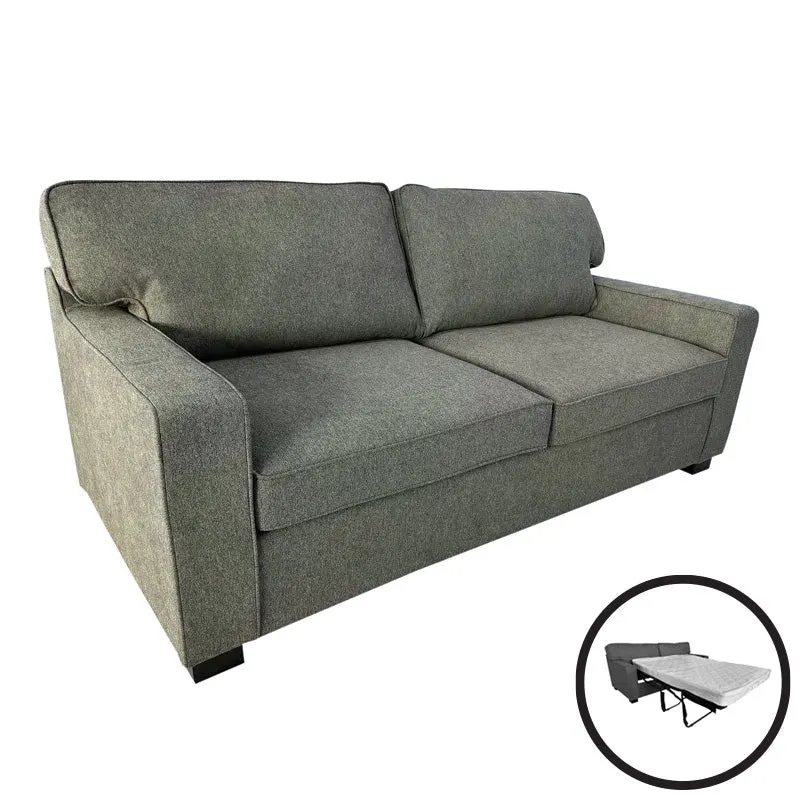 Canapea extensibilă 2 locuri Polaris, Diverse culori, 181x91x83 cm - Verde kaki