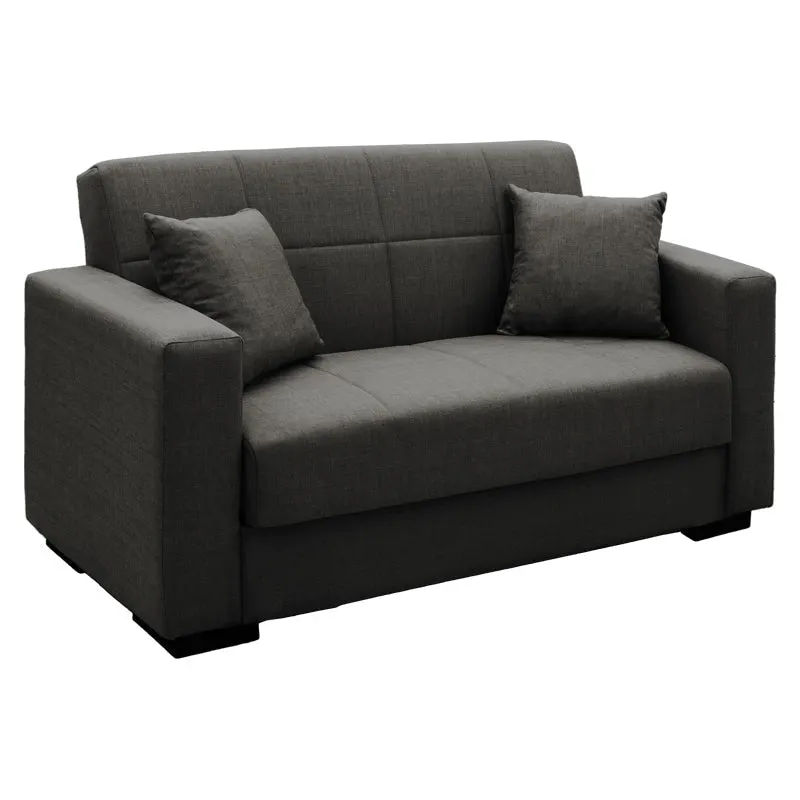 Canapea extensibilă Vox, 2 locuri, Diverse culori, 154x82x83 cm - Antracit