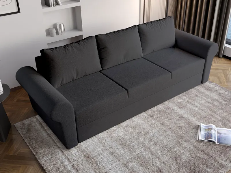 Canapea Extensibila Maroc Gri Antracit — imaginea 2