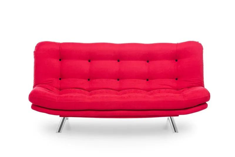 Canapea extensibilă 3 locuri Misa, Diverse culori, 200x105x95 cm - Roșu