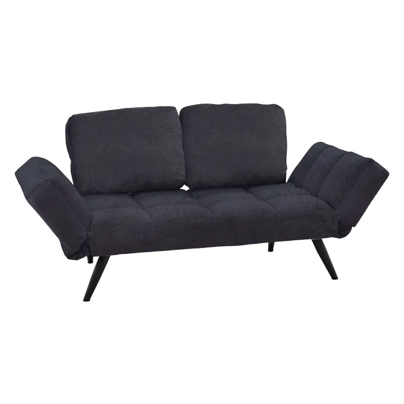 Canapea extensibilă Jackie, Gri, 190x78x75 cm - Gri