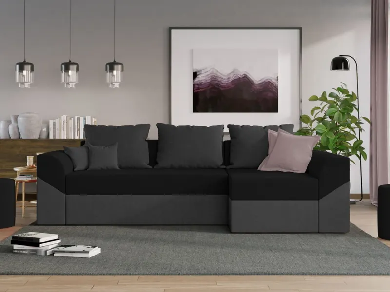 Coltar Extensibil Cali gri antracit / negru — imaginea 2