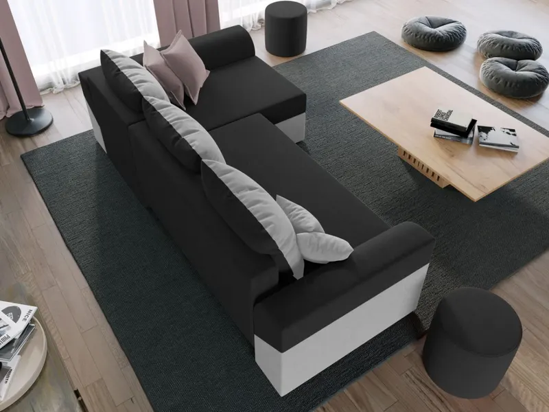 Coltar Extensibil Cali gri / negru — imaginea 3