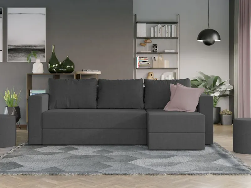 Coltar Extensibil Alfa gri inchis — imaginea 2