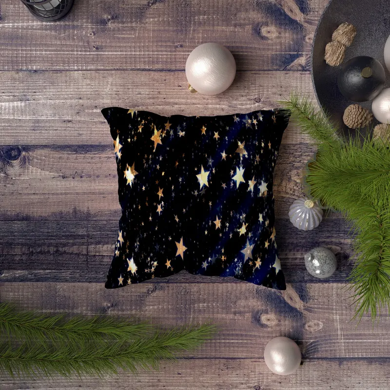 Pernă decorativă NYXMAS041, Multicolor, 43x43 cm - Multicolor