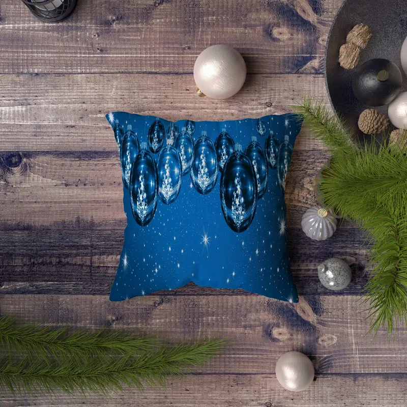 Pernă decorativă NYXMAS044, Multicolor, 43x43 cm - Multicolor