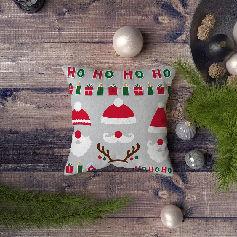 Pernă decorativă NYXMAS144, Multicolor, 43x43 cm - Multicolor