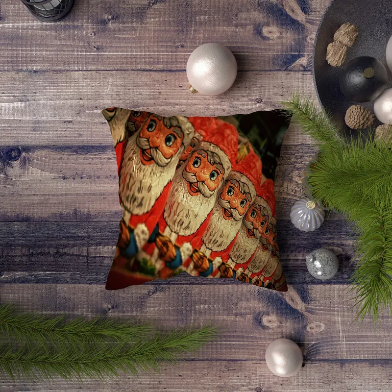 Pernă decorativă NYXMAS051, Multicolor, 43x43 cm - Multicolor