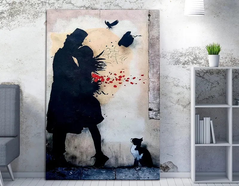 Tablou canvas WY04 (70 x 100), Multicolor, 70x100 cm - Multicolor