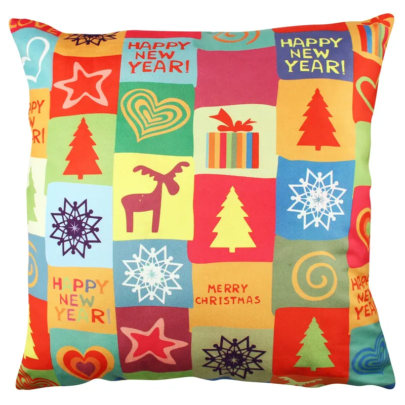 Pernă decorativă A11833, Multicolor, 43x43 cm - Multicolor