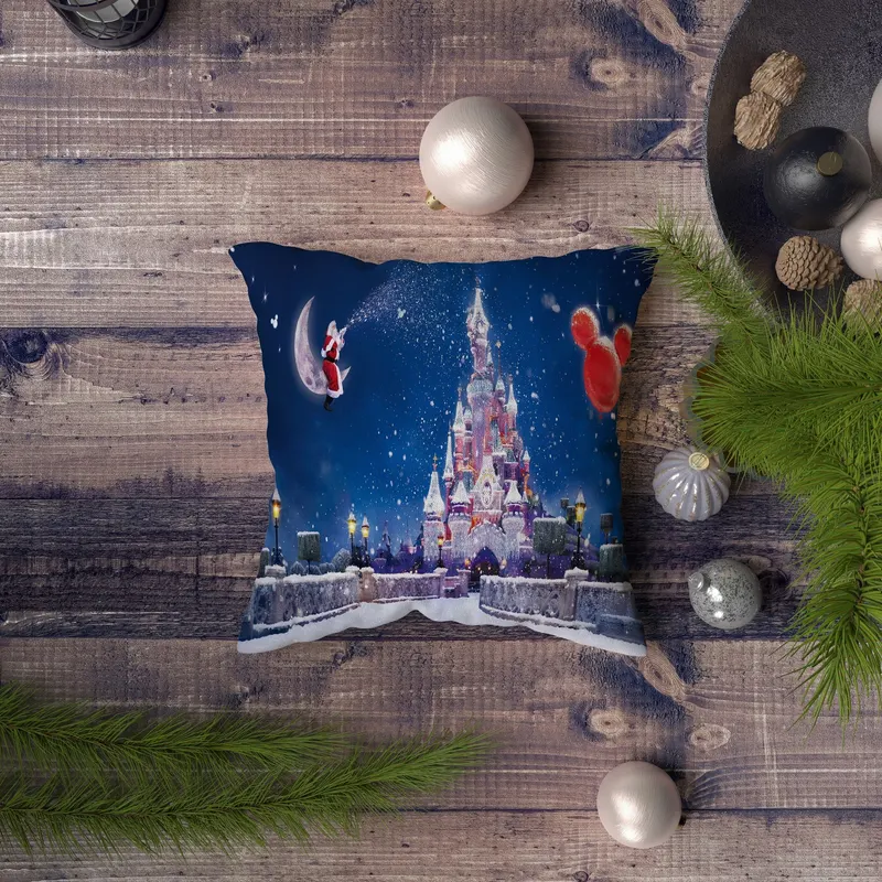 Pernă decorativă NYXMAS062, Multicolor, 43x43 cm - Multicolor