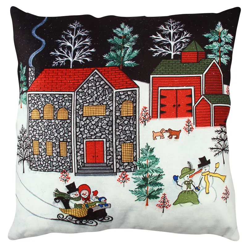Pernă decorativă A11843, Multicolor, 43x43 cm - Multicolor