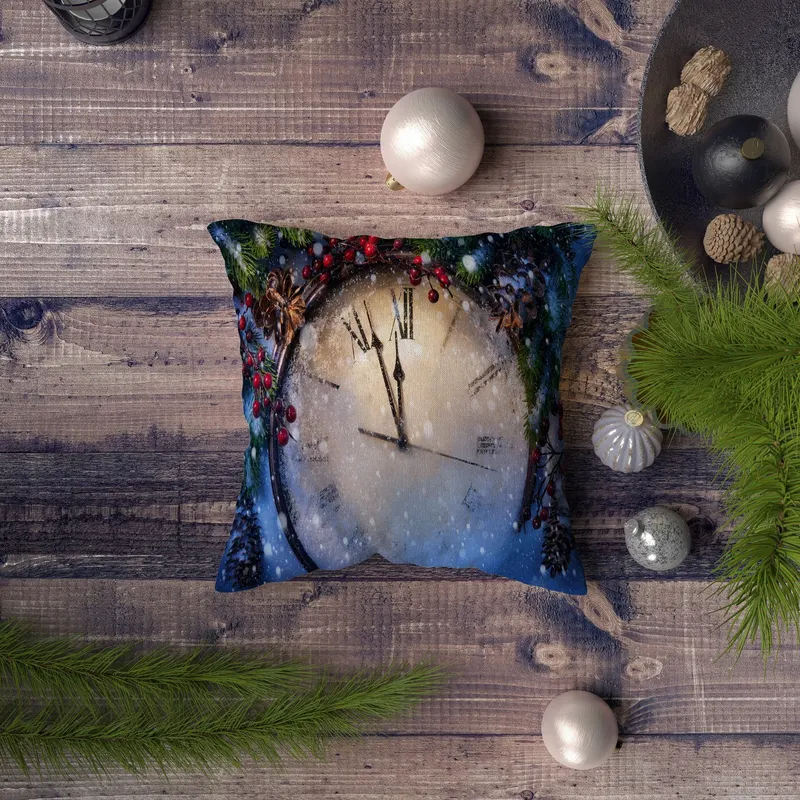 Pernă decorativă NYXMAS067, Multicolor, 43x43 cm - Multicolor