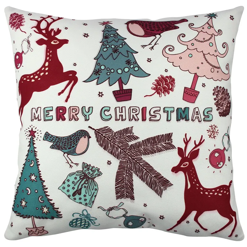 Pernă decorativă A11869, Multicolor, 43x43 cm - Multicolor