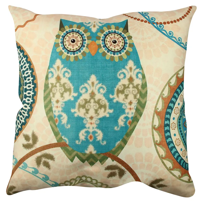 Pernă decorativă A11892, Multicolor, 43x43 cm - Multicolor