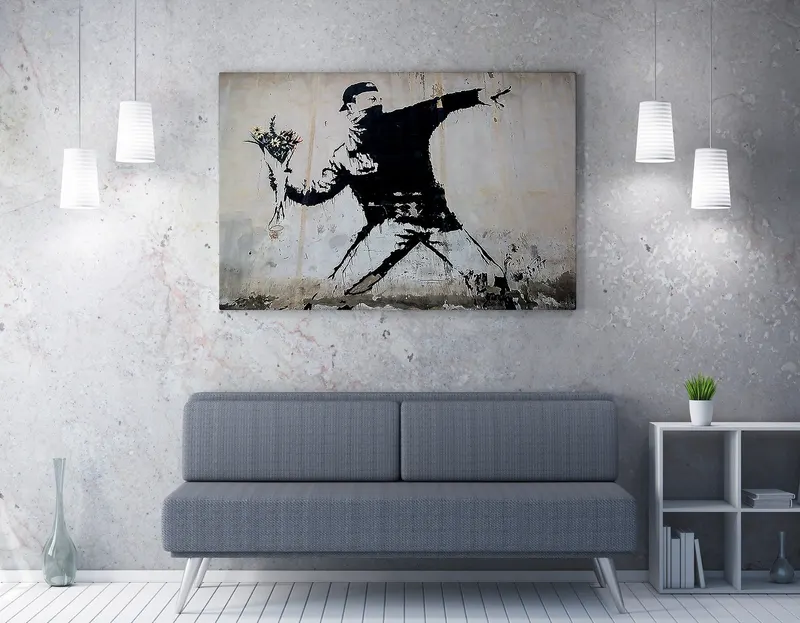 Tablou canvas WY18 (50 x 70), Multicolor, 50x70 cm - Multicolor