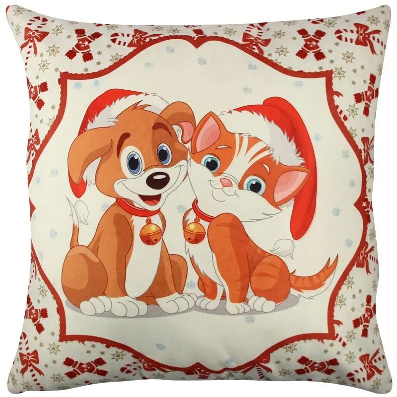 Pernă decorativă A11922, Multicolor, 43x43 cm - Multicolor