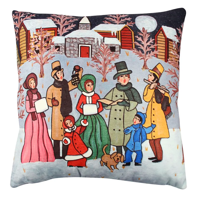 Pernă decorativă A11929, Multicolor, 43x43 cm - Multicolor