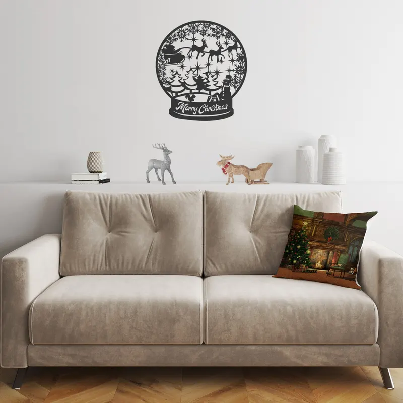 Pernă decorativă A12938, Multicolor, 43x43 cm - Multicolor