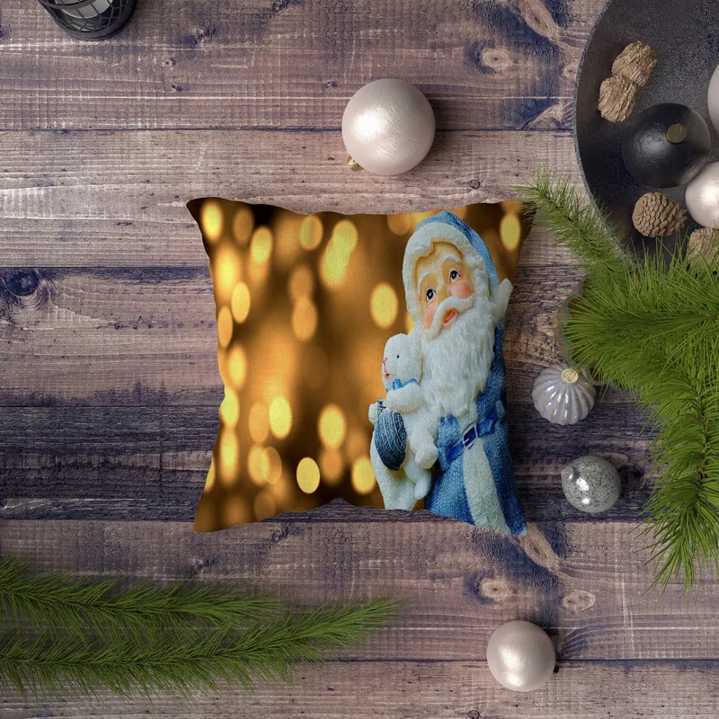 Pernă decorativă NYXMAS104, Multicolor, 43x43 cm - Multicolor