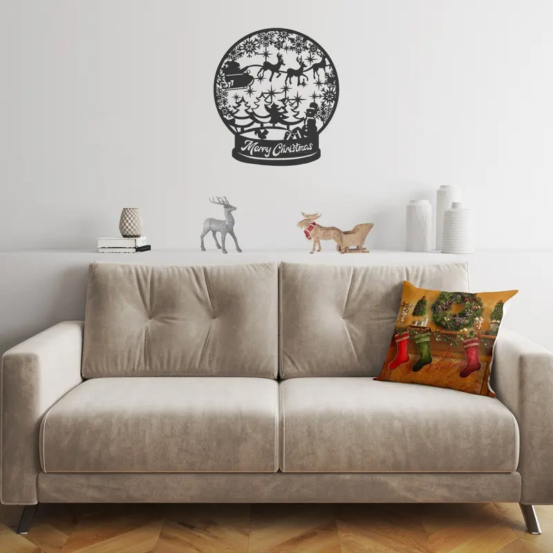 Pernă decorativă A12976, Multicolor, 43x43 cm - Multicolor