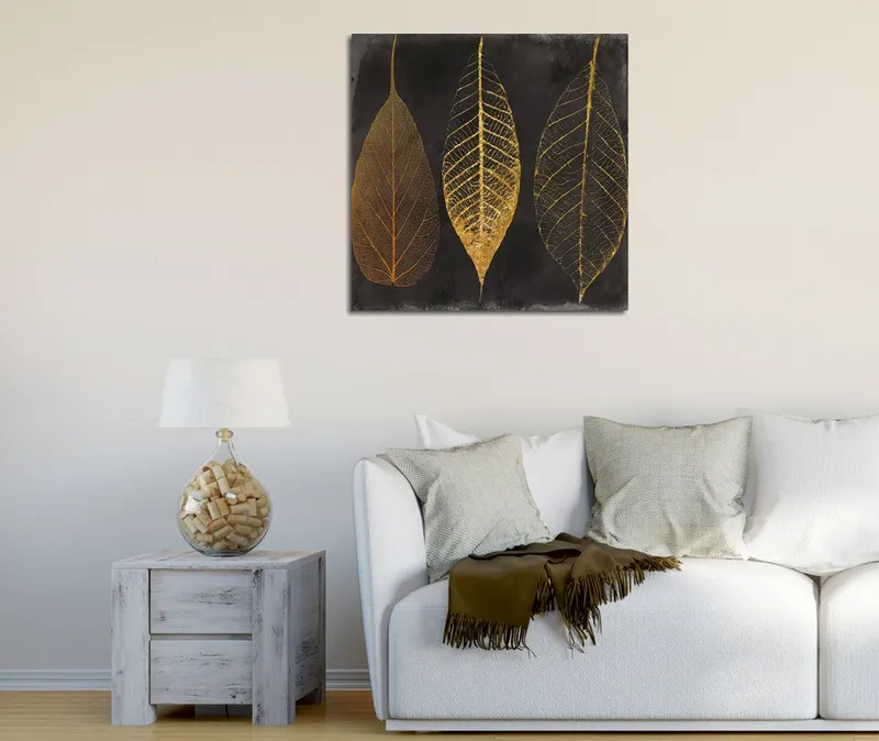 Tablou canvas KC139, Multicolor, 45x45x3 cm - Multicolor