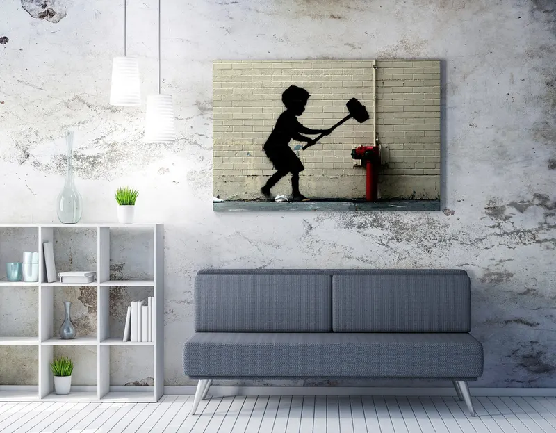 Tablou canvas WY34 (50 x 70), Multicolor, 50x70 cm - Multicolor