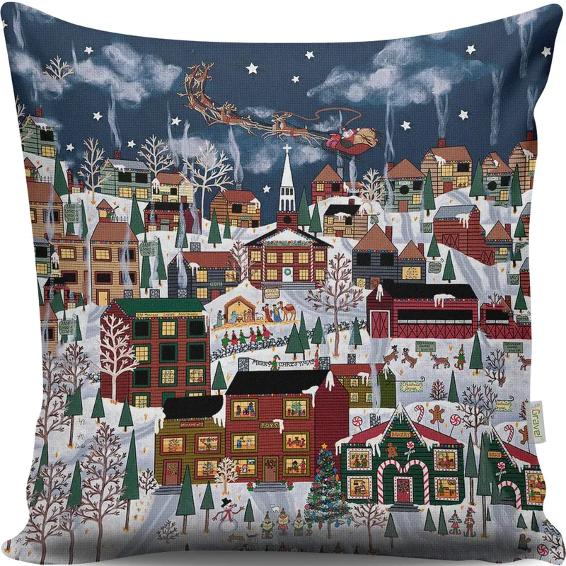 Pernă decorativă A13028, Multicolor, 43x43 cm - Multicolor
