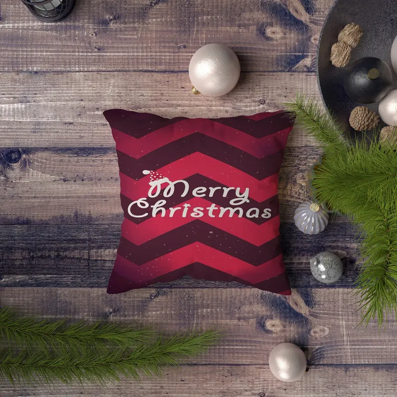 Pernă decorativă NYXMAS120, Multicolor, 43x43 cm - Multicolor