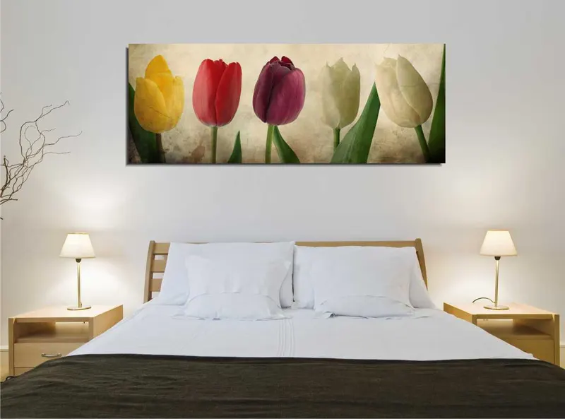 Tablou canvas PC147, Multicolor, 30x80x3 cm - Multicolor