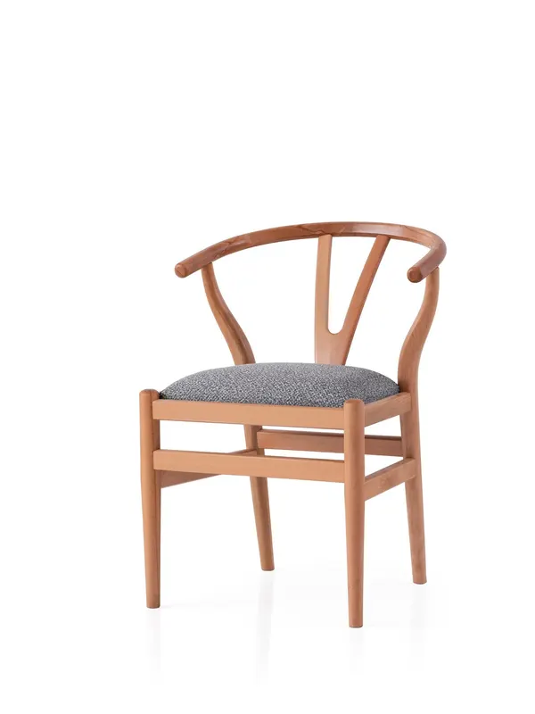 Scaun Magma - 4402, Stejar - Albastru deschis, 57x58x78 cm - Stejar - Albastru