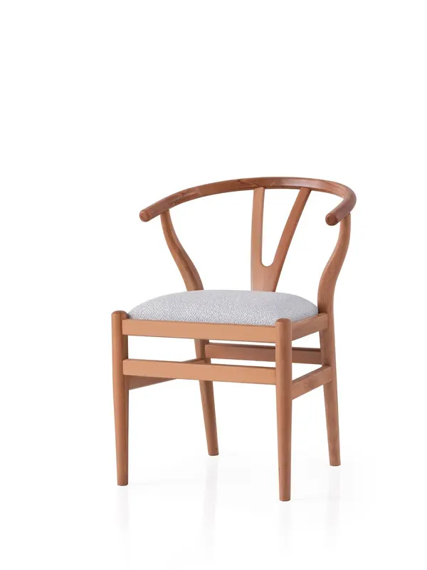 Scaun Magma - 4403, Stejar - Crem, 57x58x78 cm - Stejar - Crem