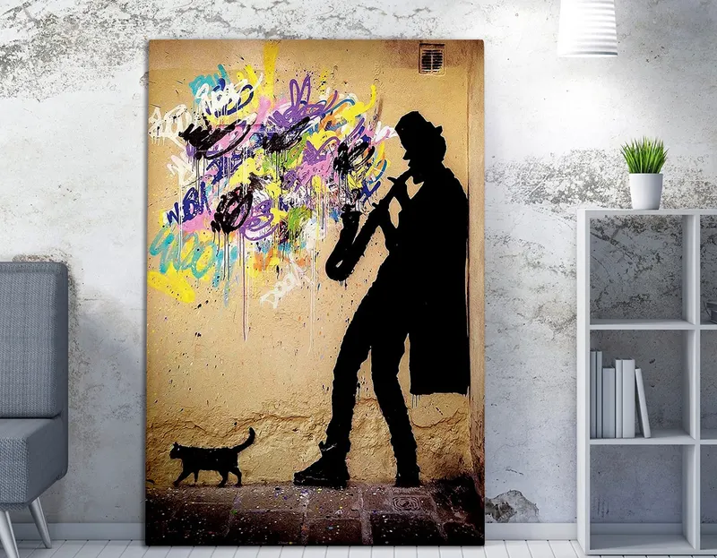 Tablou canvas WY40 (50 x 70), Multicolor, 50x70 cm - Multicolor