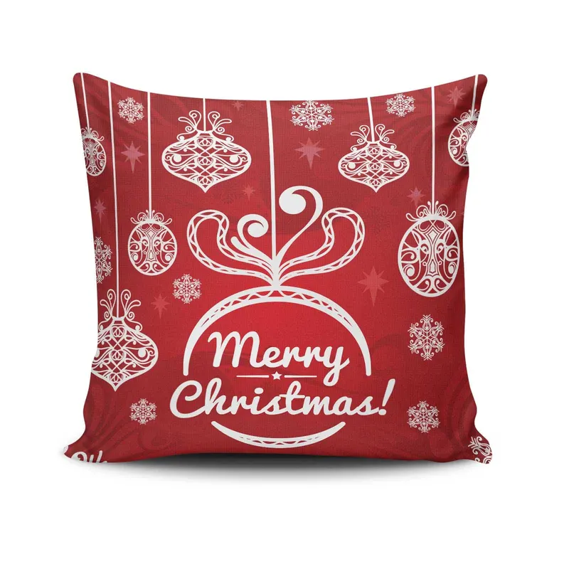 Pernă decorativă NOELKRLNT-8, Multicolor, 43x43 cm - Multicolor