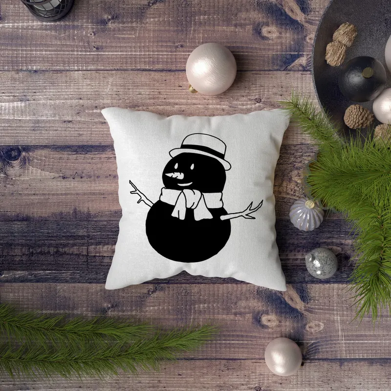 Pernă decorativă NYXMAS131, Multicolor, 43x43 cm - Multicolor