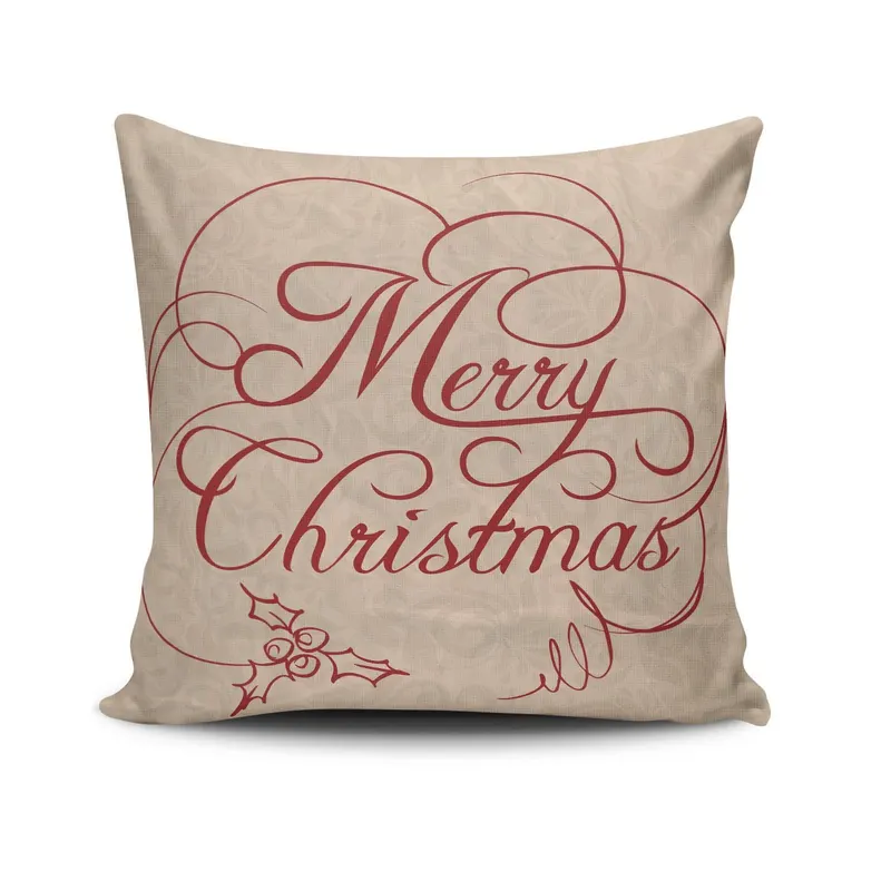 Pernă decorativă NOELKRLNT-11, Multicolor, 43x43 cm - Multicolor