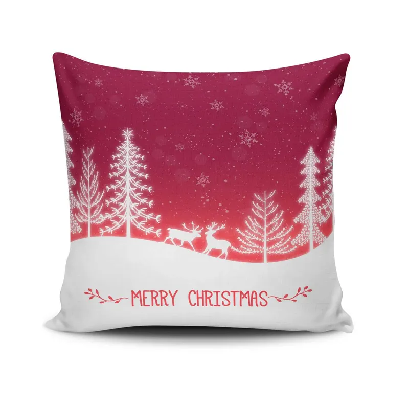 Pernă decorativă NOELKRLNT-15, Multicolor, 43x43 cm - Multicolor