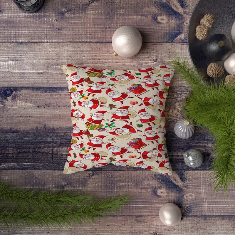 Pernă decorativă NYXMAS135, Multicolor, 43x43 cm - Multicolor