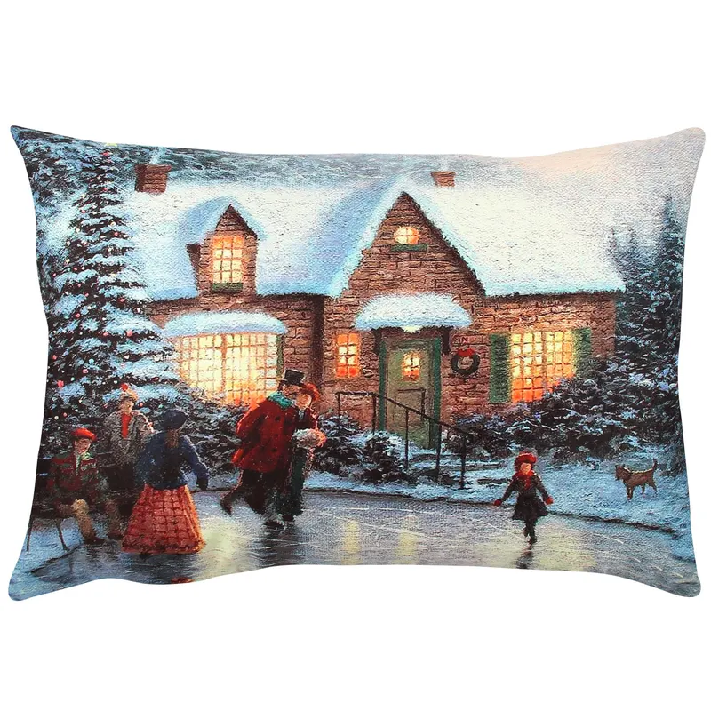 Pernă decorativă A50904, Multicolor, 33x48 cm - Multicolor