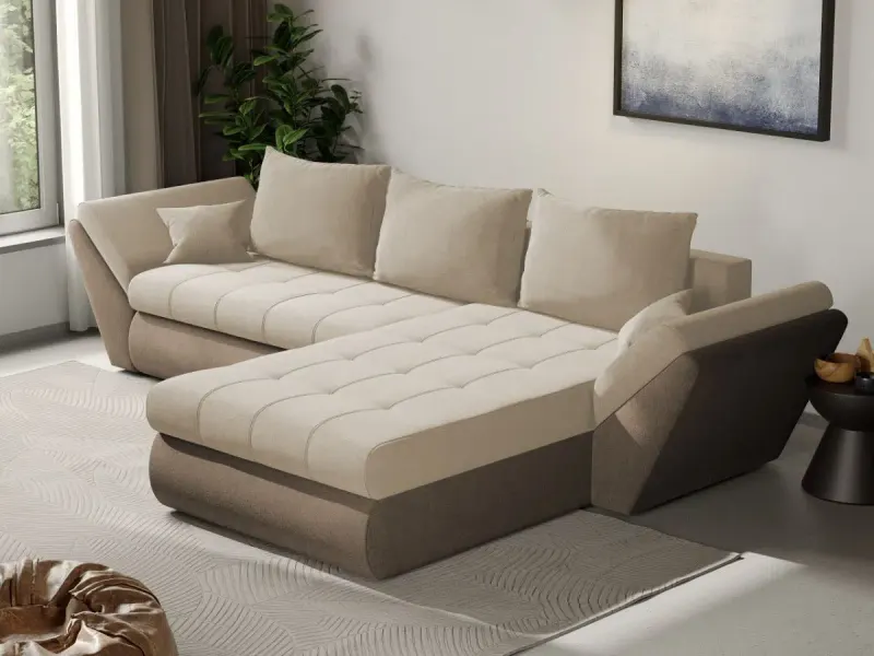 Coltar Extensibil Rawa Crem / Cappuccino