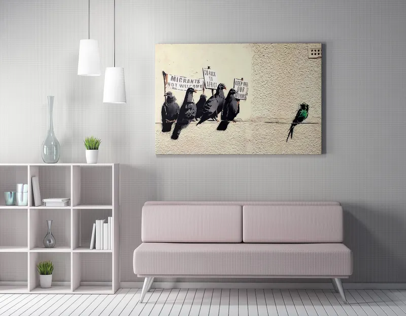 Tablou canvas WY47 (50 x 70), Multicolor, 50x70 cm - Multicolor