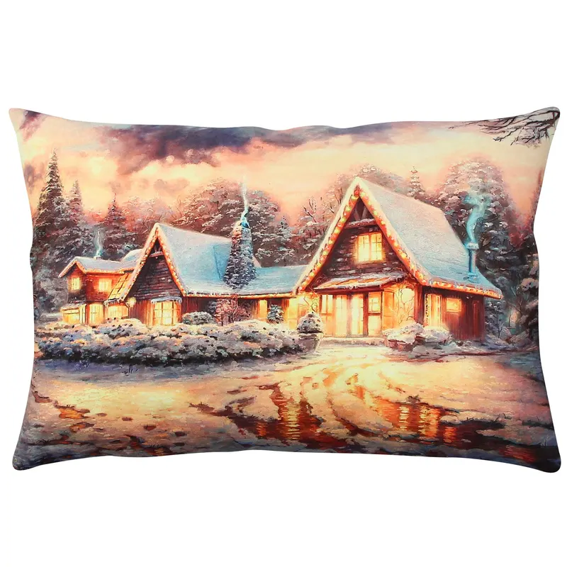 Pernă decorativă A50906, Multicolor, 33x48 cm - Multicolor