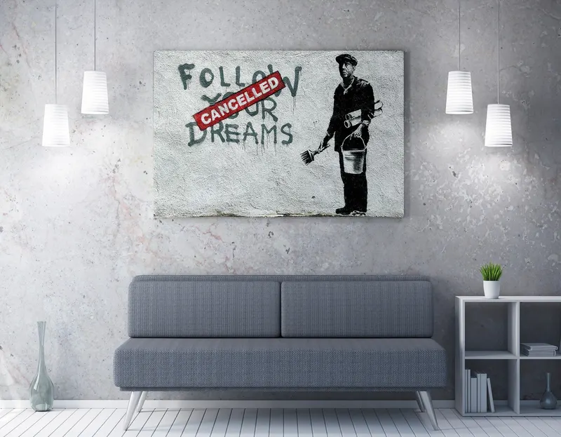 Tablou canvas WY48 (50 x 70), Multicolor, 50x70 cm - Multicolor