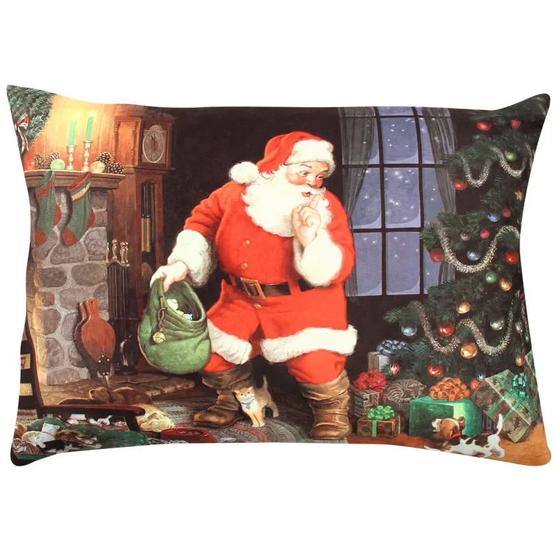 Pernă decorativă A50910, Multicolor, 33x48 cm - Multicolor