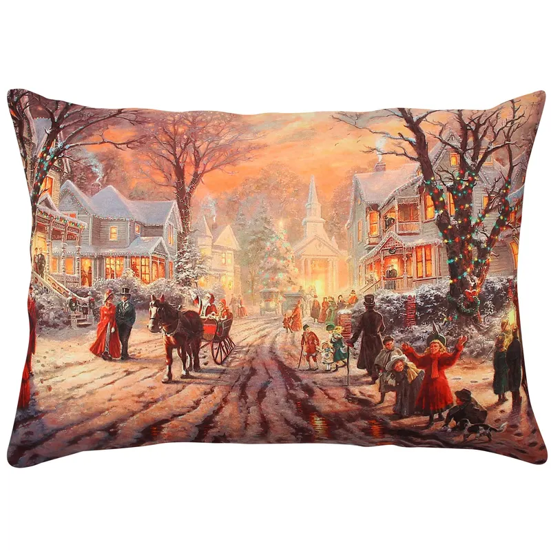 Pernă decorativă A50911, Multicolor, 33x48 cm - Multicolor