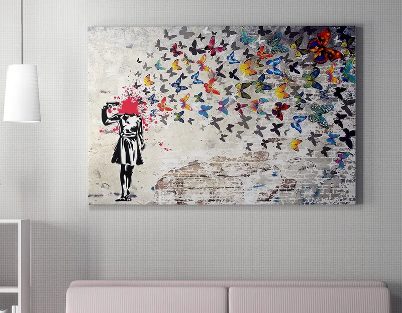 Tablou canvas WY51 (50 x 70), Multicolor, 50x70 cm - Multicolor