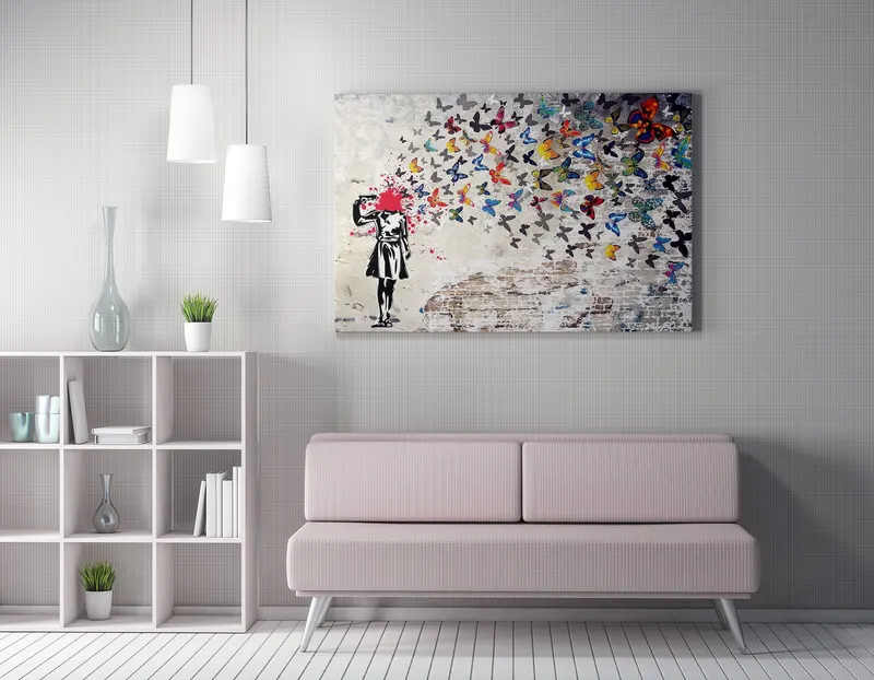 Tablou canvas WY51 (70 x 100), Multicolor, 70x100 cm - Multicolor