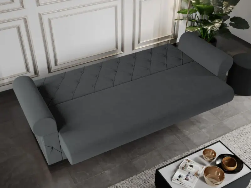 Canapea Amber Castel 97 Gri Inchis — imaginea 3